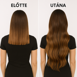 Barna Balayage csatos póthaj - Clip Love 