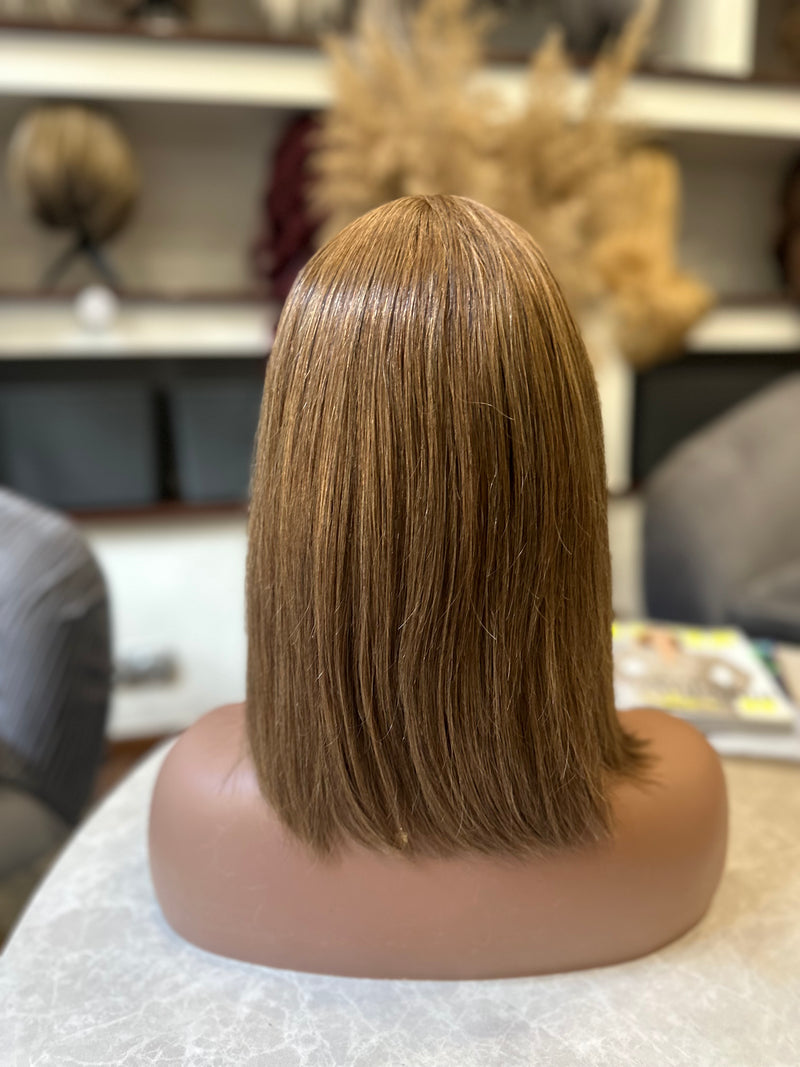 Eredeti világosbarna paróka