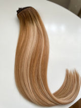 Sötétszőke Balayage csatos póthaj - Clip Love 