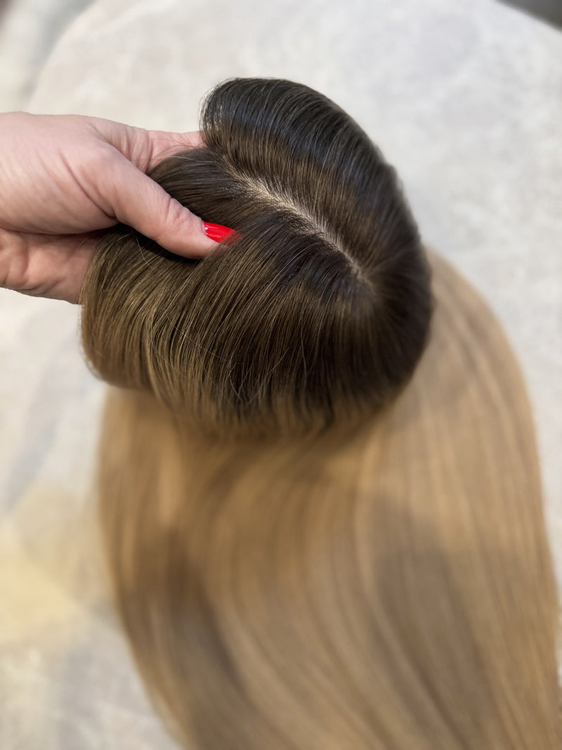 Sötétszőke balayage pepi paróka