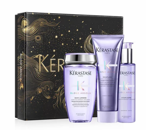 Kérastase Blond Absolu Set 250 ml + 250 ml + 150 ml - Clip Love 