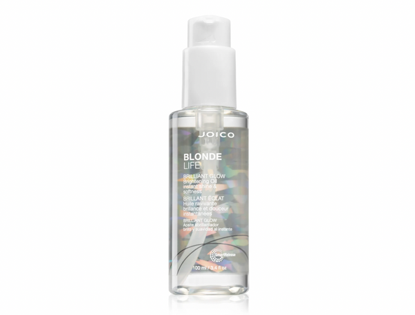 Joico Blonde Life Brilliant Glow világosító olaj a szőke és melírozott hajra 100ml - Clip Love 