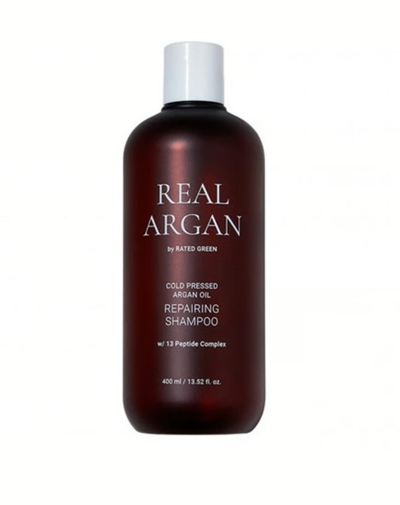 Rated Green Helyreállító sampon Real Argan Repairing Shampoo 400ml