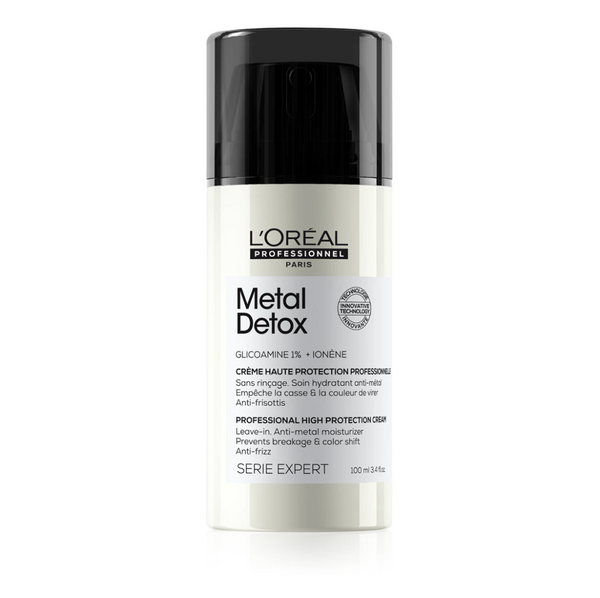 L’Oréal Professionnel Serie Expert Metal Detox védőkrém a töredezett, károsult hajra