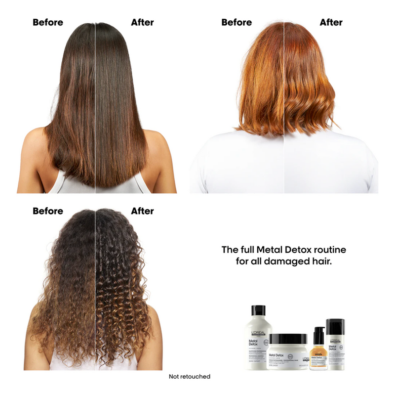 L’Oréal Professionnel Serie Expert Metal Detox védőkrém a töredezett, károsult hajra