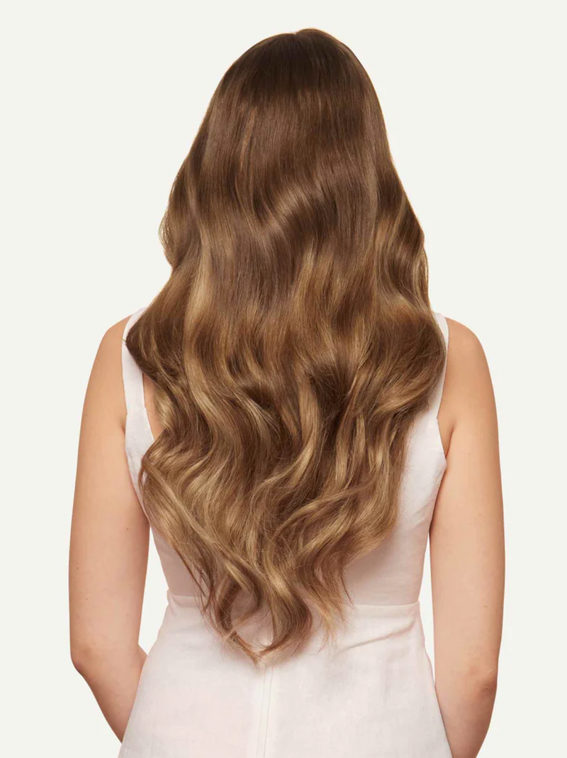 Sötétszőke Balayage csatos póthaj - Clip Love 