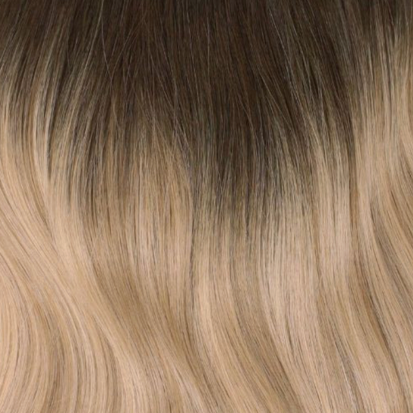 Sötétszőke Balayage csatos póthaj