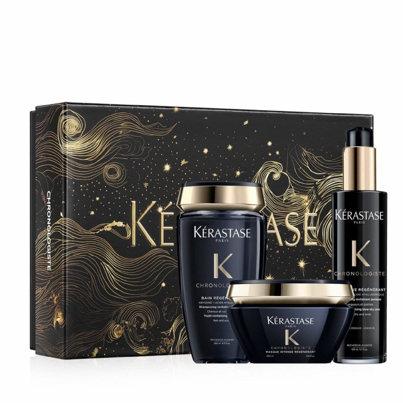 Kérastase Chronologiste Set 250 ml + 200 ml + 150 ml - Clip Love 